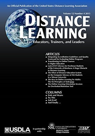Read Distance Learning: 12 (Distance Learning Journal) - Information Age Publishing file in ePub