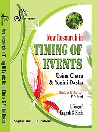 Read online New Research In Timing Of Events Using Chara & Yogini Dasha - Guide and Editor V P Goel file in ePub