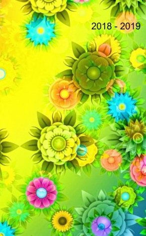 Download 2018 - 2019: ( Bright Floral Ornament ) 2 - Years Pocket Planner. Monthly Notebook 2018 - 2019. Calendar journal - NOT A BOOK file in ePub