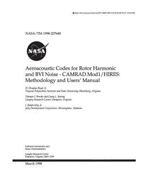 Read online Aeroacoustic Codes for Rotor Harmonic and Bvi Noise. Camrad.Mod1/Hires: Methodology and Users' Manual - National Aeronautics and Space Administration file in PDF