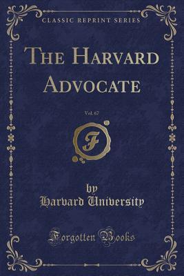 Read The Harvard Advocate, Vol. 67 (Classic Reprint) - Harvard University file in ePub