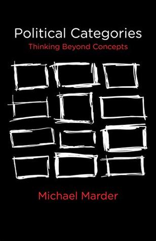 Read online Political Categories: Thinking Beyond Concepts - Michael Marder | PDF