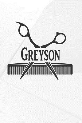 Read Greyson: Barber Hairdresser Personalized Name Notebook Journal Diary Sketchbook with 120 Lined Pages 6x9 -  file in ePub
