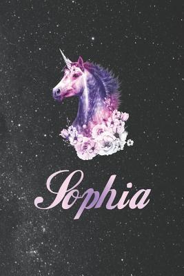 Read online Sophia: First Name Personalized Unicorn Customized Names Gift Birthday Girl Notebook Journal -  file in ePub