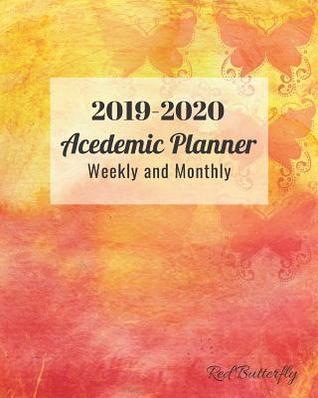 Read 2019-2020 Academic Planner Weekly and Monthly Red Butterfly - Zone365 Creative Journals file in ePub