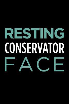 Download Resting Conservator Face: Blank Lined Novelty Office Humor Themed Notebook to Write In: With a Practical and Versatile Wide Rule Interior -  | PDF