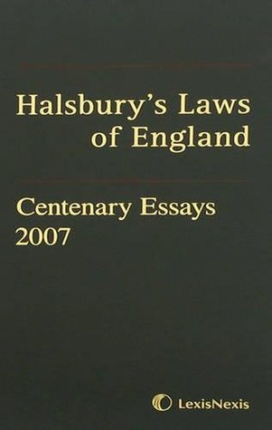 Download Halsbury's Laws of England Centenary Essays 2007 - Jack Straw file in ePub