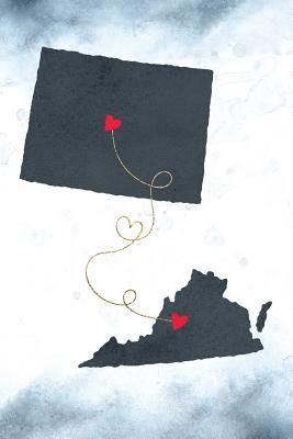 Download Colorado & Virginia: Long Distance Out of State Notebook - Blank Lines -  file in ePub