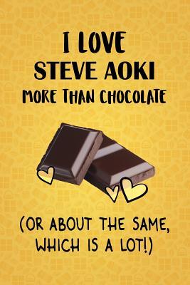Download I Love Steve Aoki More Than Chocolate (Or About The Same, Which Is A Lot!): Steve Aoki Designer Notebook - Gorgeous Gift Books file in ePub