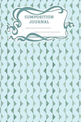 Read online Composition Journal: A 6x9 Inch Matte Softcover Paperback Notebook Graph Paper Journal - 120 pages 5x5 Grids -Geometric Pattern Vertical Green Triangles -  file in ePub