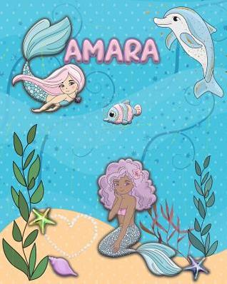 Read online Handwriting Practice 120 Page Mermaid Pals Book Amara: Primary Grades Handwriting Book K-2 - Lacy Pisces | ePub