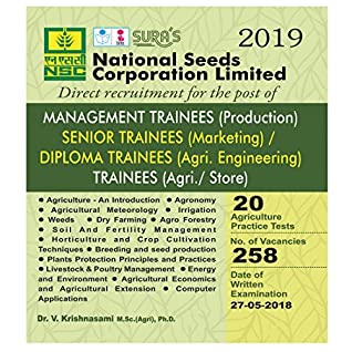 Read National Seeds Corporation Limited (NSCL) Management ( Senior & Diploma ) Trainees Exam Books 2017 - V.V.K. Subburaj file in ePub